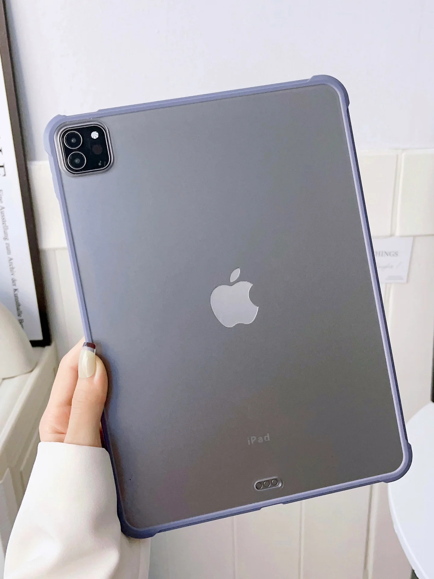 Серый меланж чехол для iPad 9.7, iPad Pro 11, iPad Pro 10.5/Air3, iPad Air 4/5, iPad 10.9, iPad 10.2