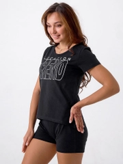 Костюм женский КЛК1380П1 черный, KLERY