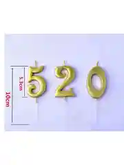 Свечи для торта / свечи цифры 0,1,2,3,4,5,6,7,8,9 оформление торта