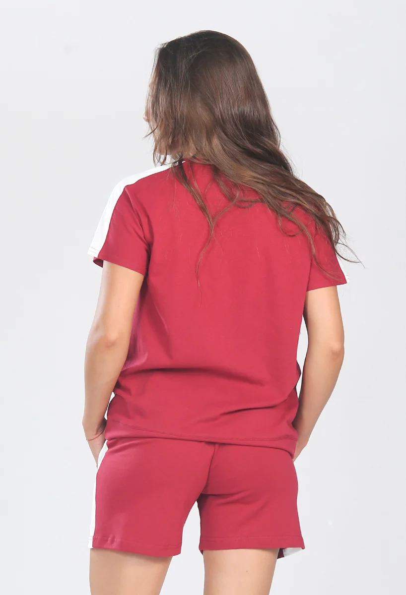 Костюм женский Lovely КК1341П1 бордовый, KLERY