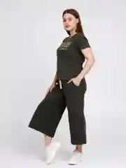 Костюм женский KNOW КЛК1389П7 хаки, KLERY