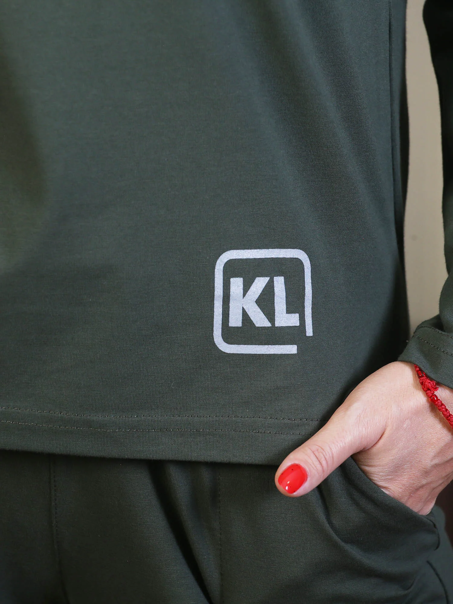 Костюм брючный KLERY KL КЛК1451П1, хаки