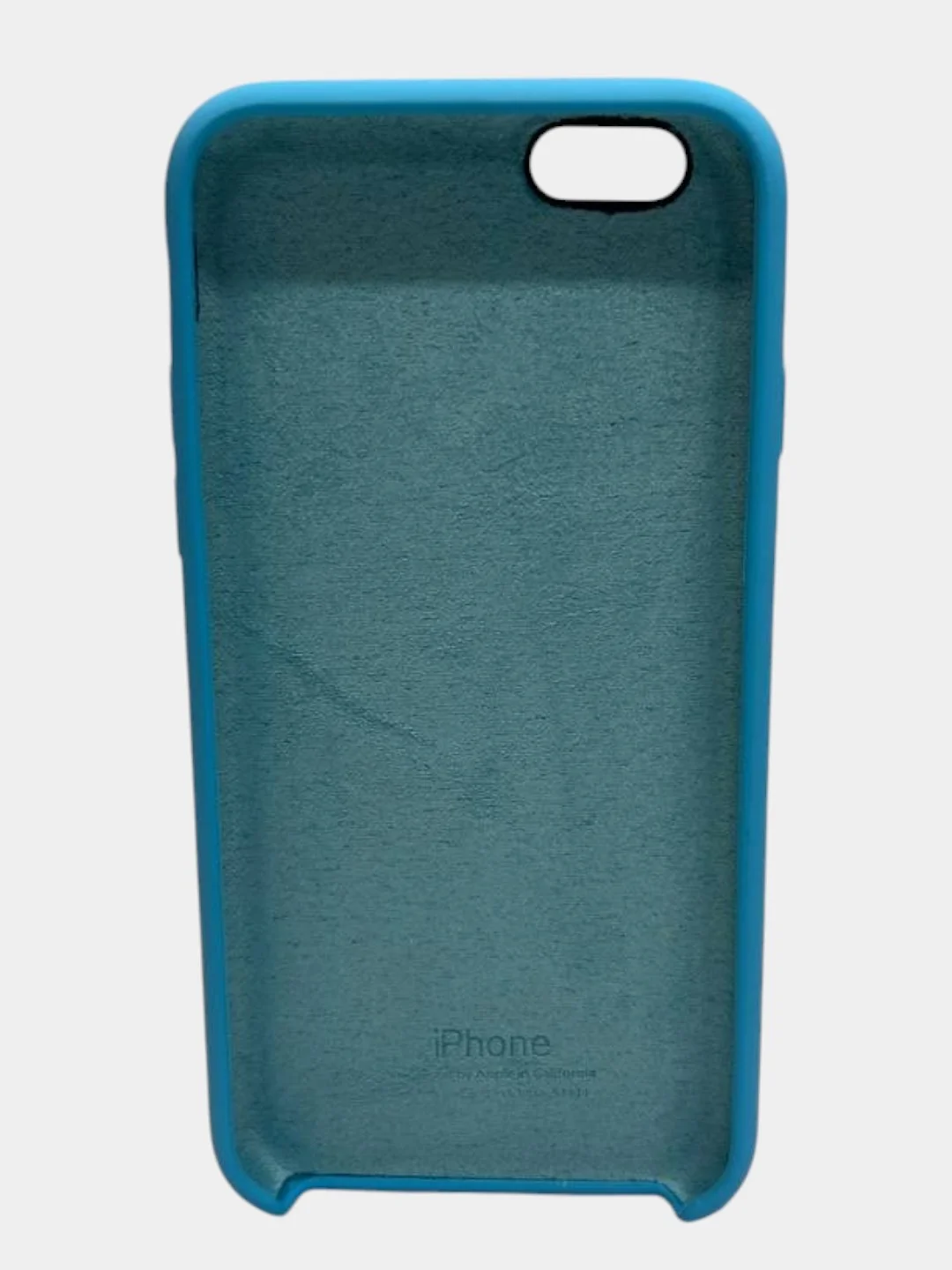 Голубой чехол iPhone 6/6s Silicone case