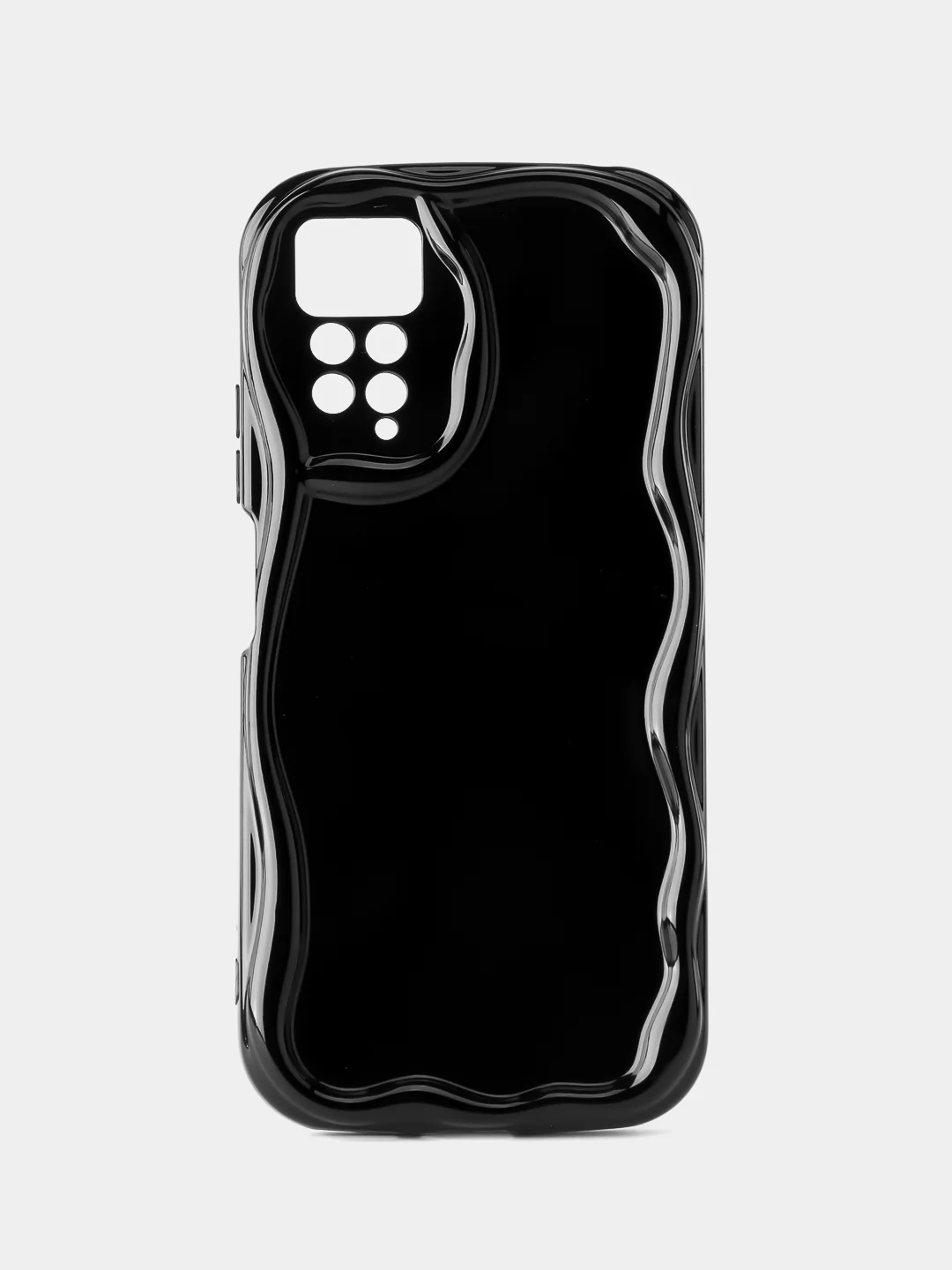Черный чехол для Xiaomi Redmi Note 11 Pro 4G / Note 12 Pro 4G (Нот 12 Про 4 Джи), противоударный