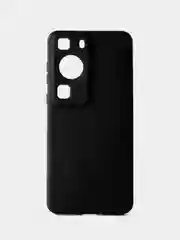 Черный чехол силиконовый для HUAWEI P60 (Хуавей П60), прозрачный