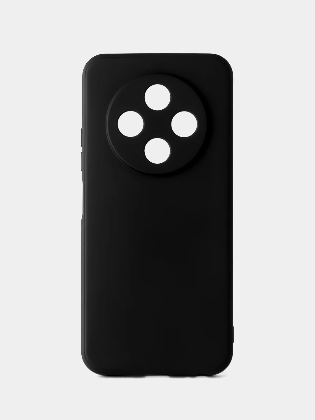 Черный чехол для Tecno Spark 30C (Техно Спарк 30С), черный, прозрачный