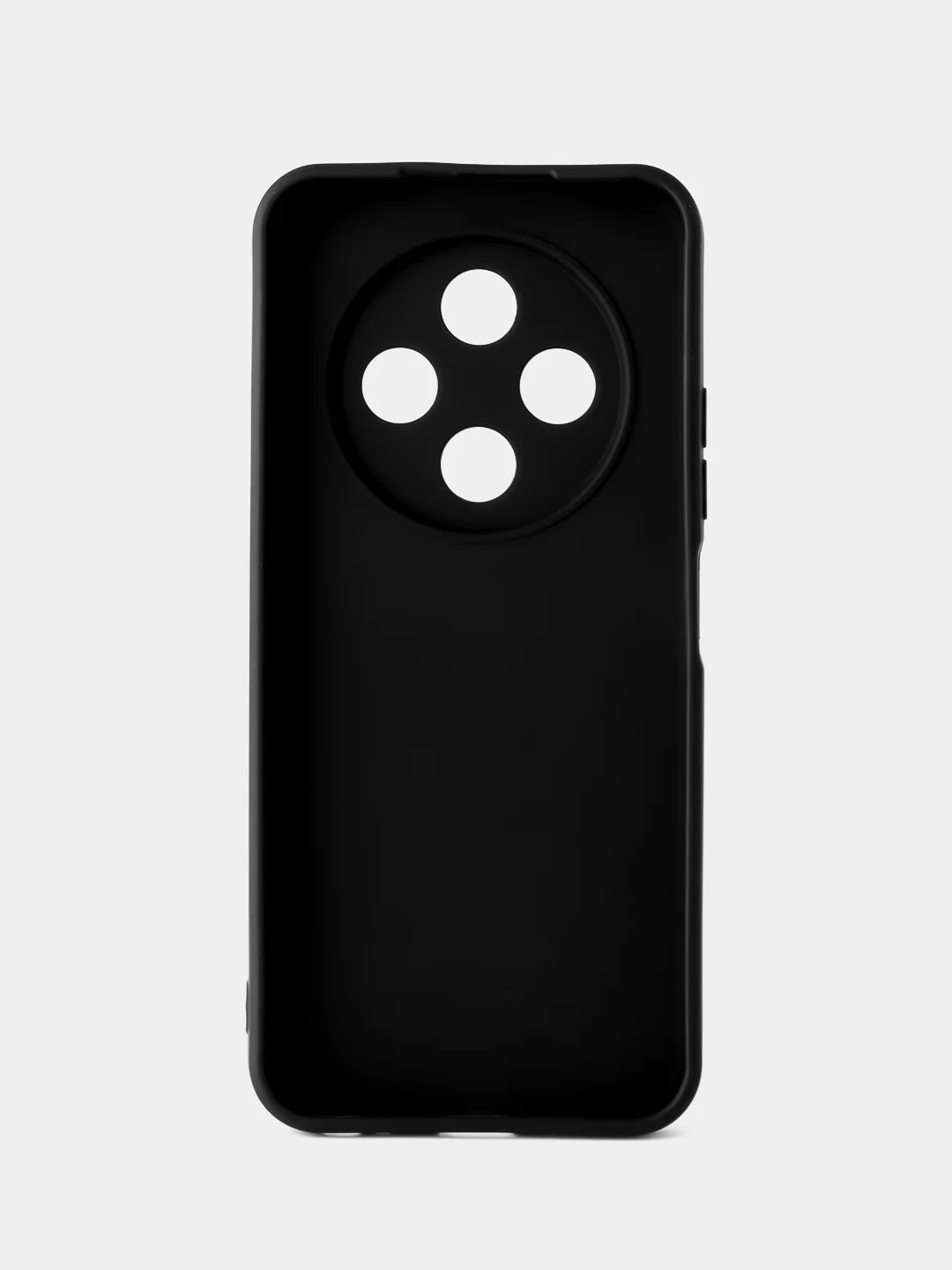 Черный чехол для Tecno Spark 30C (Техно Спарк 30С), черный, прозрачный