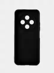 Черный чехол для Tecno Spark 30C (Техно Спарк 30С), черный, прозрачный