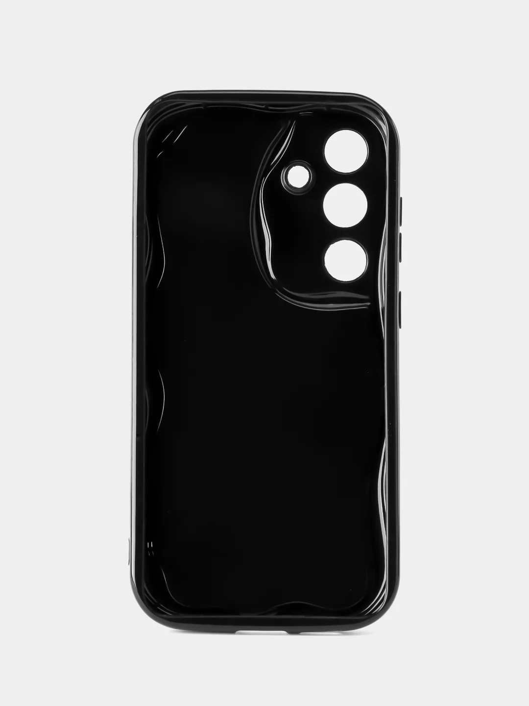 Черный чехол для Samsung Galaxy S25+ (Plus) (Самсунг Галакси С25 Плюс), противоударный
