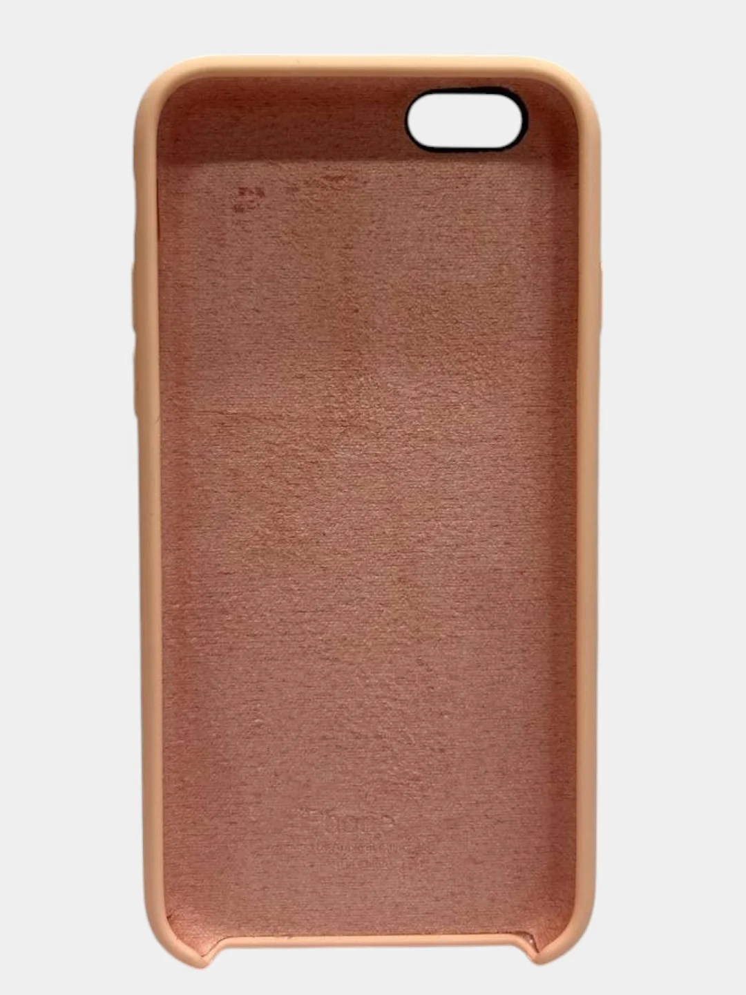 Пастельно-коралловый чехол iPhone 6/6s Silicone case
