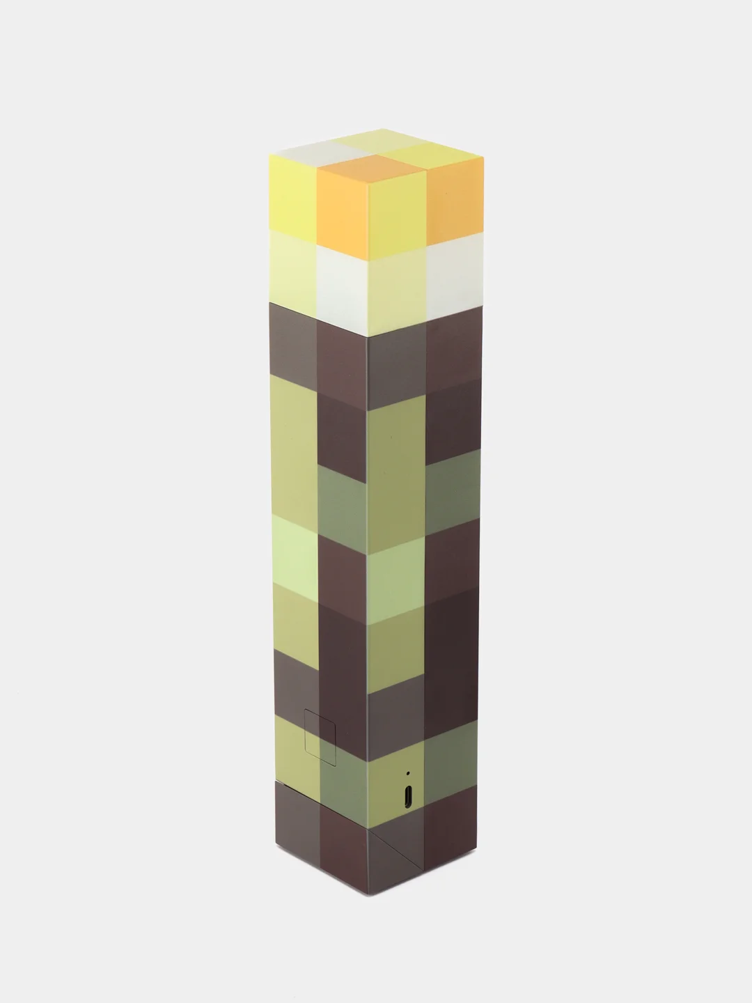 Светильник Майнкрафт, Факел разноцветный, ночник Minecraft, подарок, перезаряжаемый, 28 см