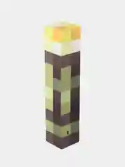 Светильник Майнкрафт, Факел разноцветный, ночник Minecraft, подарок, перезаряжаемый, 28 см
