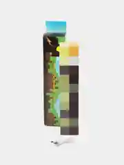 Светильник Майнкрафт, Факел разноцветный, ночник Minecraft, подарок, перезаряжаемый, 28 см