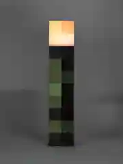 Светильник Майнкрафт, Факел разноцветный, ночник Minecraft, подарок, перезаряжаемый, 28 см