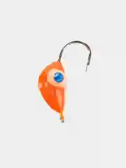 Кораллово-розовый мормышка Плавунец фосфорная, крючок Gamakatsu рыболовная, зимняя светящаяся