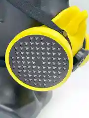 Желтый респиратор P3 NR D