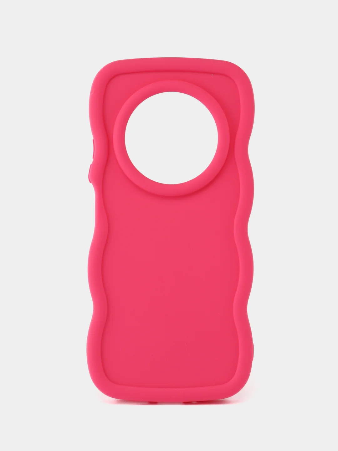 Фуксия чехол для Xiaomi Redmi 14C / POCO C75 (Сяоми Редми 14с), волнистый