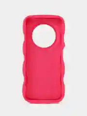 Фуксия чехол для Xiaomi Redmi 14C / POCO C75 (Сяоми Редми 14с), волнистый