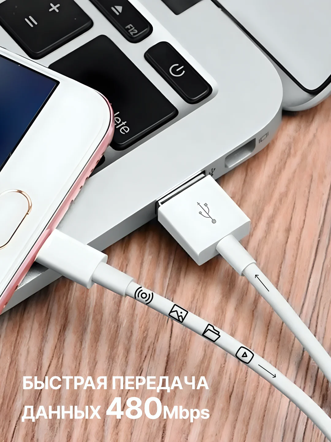 Кабель MICRO USB-USB, быстрая зарядка, 20W, зарядка для Android, шнур для зарядки