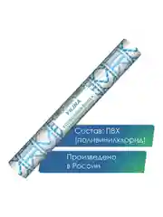 Светло-синий коврик для ванной и туалета противоскользящий безворсовый "ПРЕОБРАЖЕНИЕ" ПВХ, ВИЛИНА