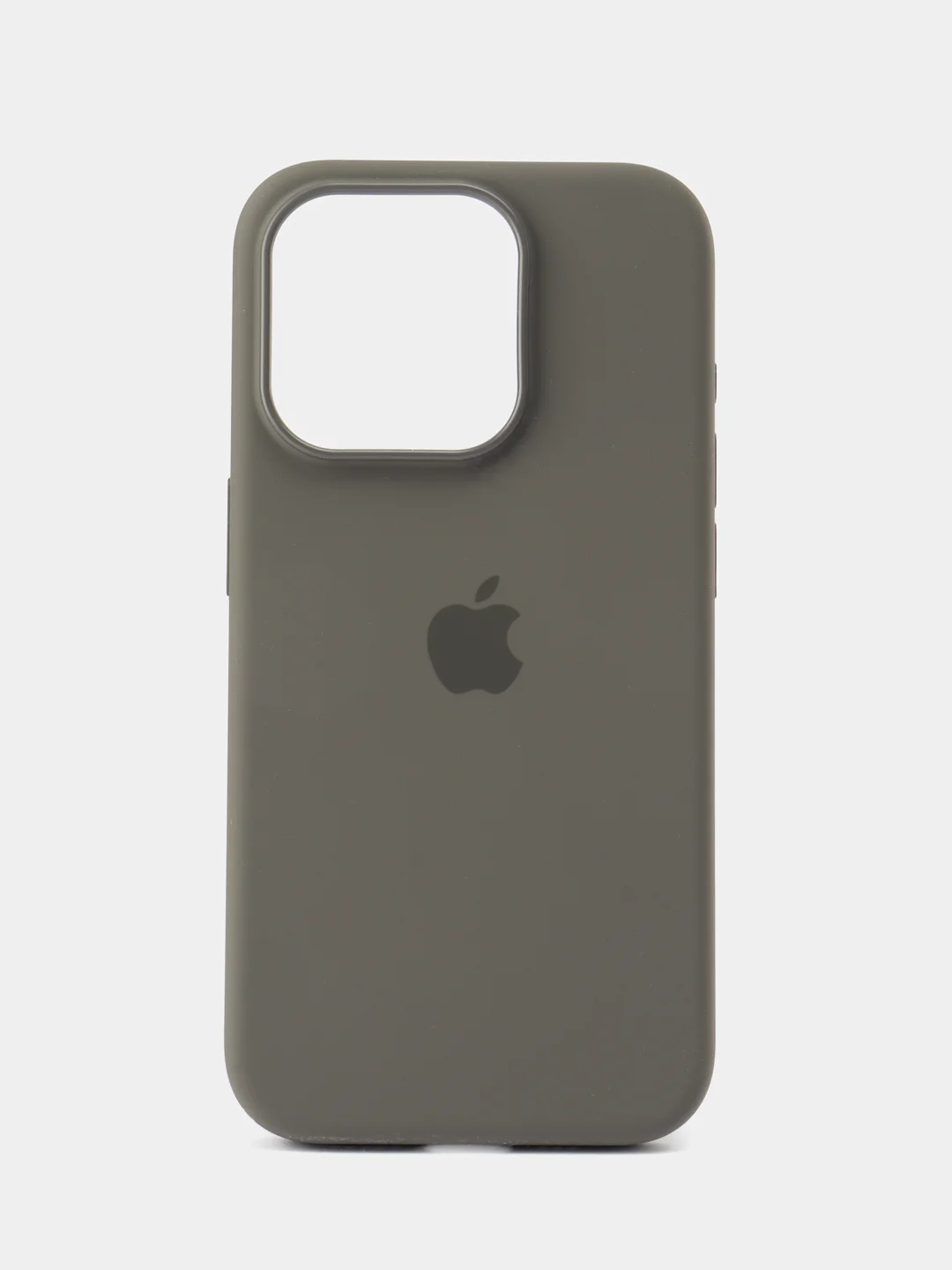 Серый силиконовый чехол/Silicone Case MagSafe для iPhone 15 Pro