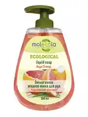 Экологичное жидкое крем-мыло для рук с дозатором MOLECOLA "Королевский Апельсин", 550 мл
