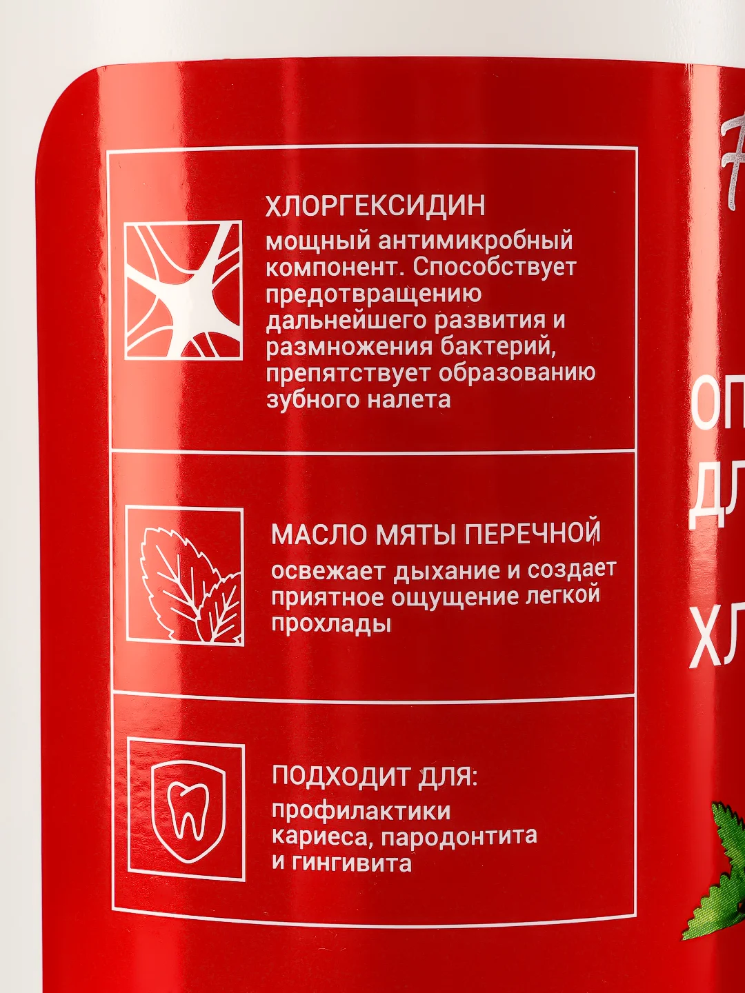 Ополаскиватель для полости рта ХЛОРГЕКСИДИН со вкусом Мяты, 500 мл х 2 шт