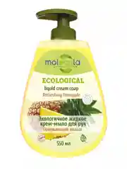 Экологичное жидкое крем-мыло для рук MOLECOLA "Освежающий Ананас", 550 мл