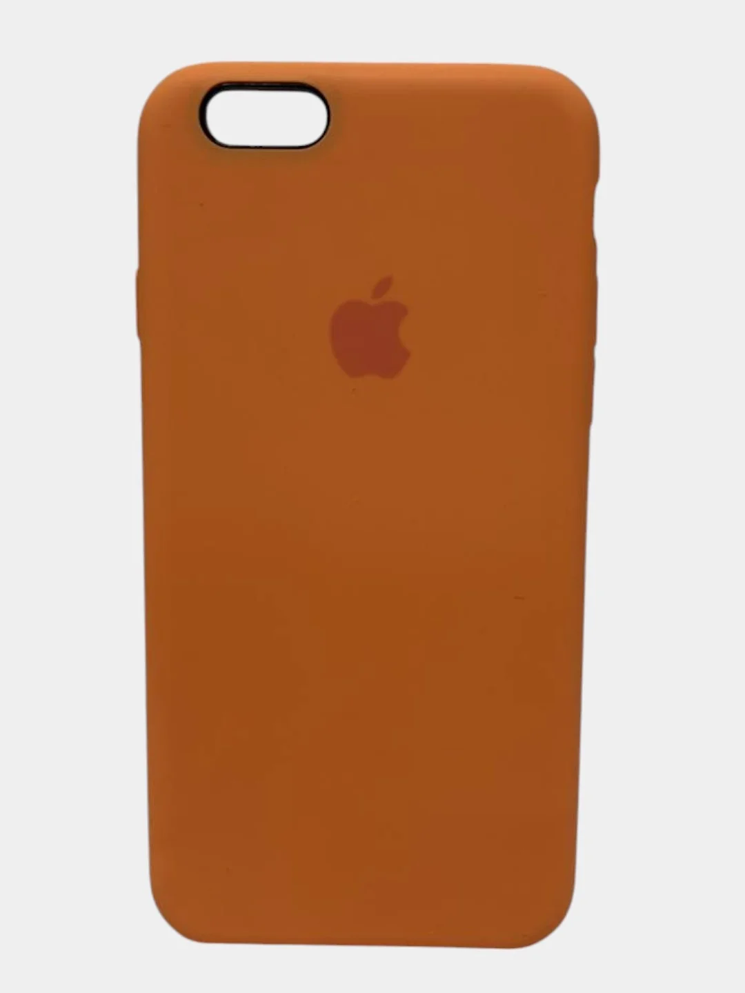 Оранжевый чехол iPhone 6/6s Silicone case
