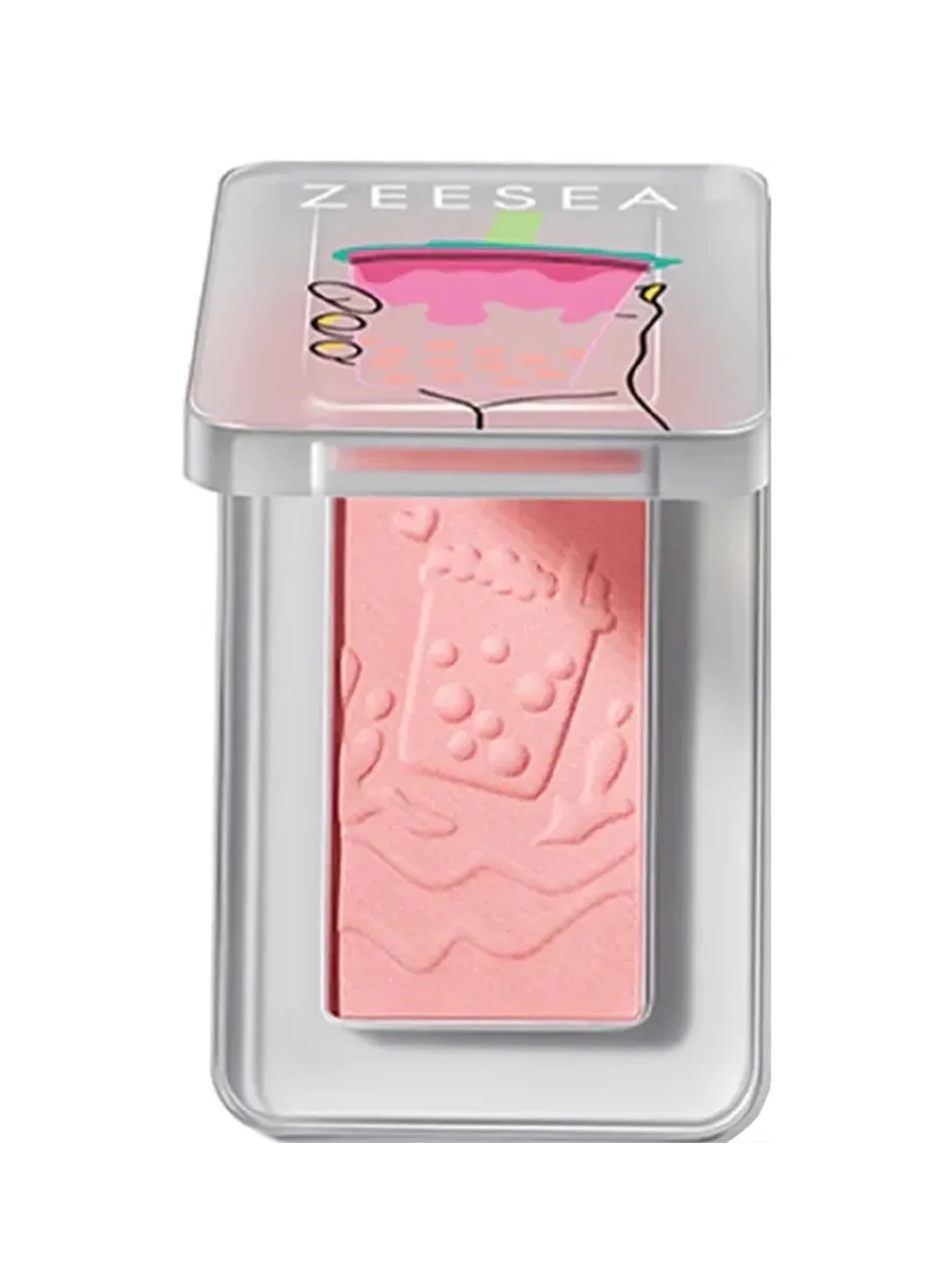 ZEESEA Румяна Dessert Collection Powder Blush тон 01, 3,5 г