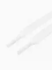Белый шнурки для обуви, плоские, белые 60,80,100,110,120,130,140,160см
