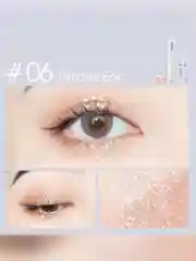 ZEESEA Тени для век кремовые Glitter  Liquid eye shadow тон 06