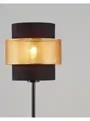 Черный лампа настольная Moderli Gela