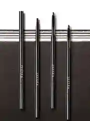 ZEESEA Карандаш для бровей треугольный Eyebrow pencil  тон black / темный