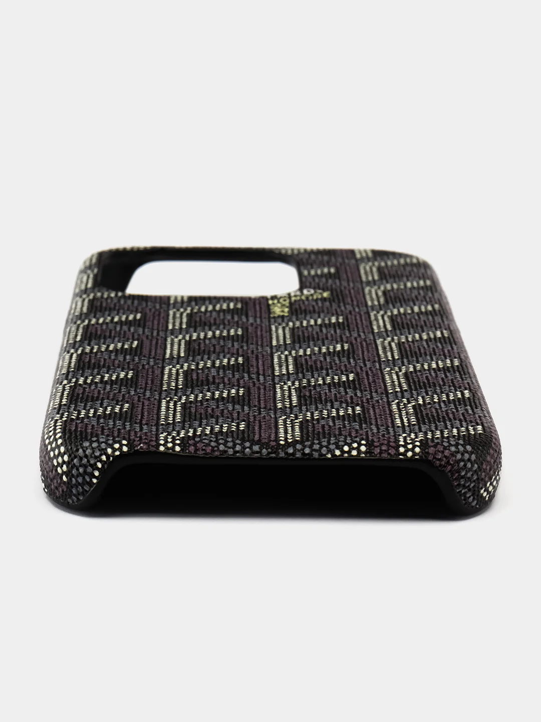 Чехол Goyard для iPhone 15 Pro Черный