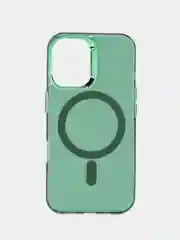 Зеленый чехол с магнитом на iPhone  16, 16 Pro, 16 Plus, 16 Pro Max