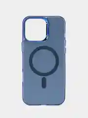 Синий чехол с магнитом на iPhone  16, 16 Pro, 16 Plus, 16 Pro Max