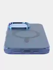 Синий чехол с магнитом на iPhone  16, 16 Pro, 16 Plus, 16 Pro Max