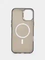 Черный чехол с магнитом на iPhone  16, 16 Pro, 16 Plus, 16 Pro Max