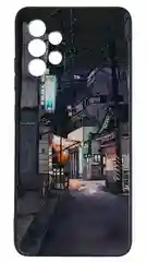 Пурпурный накладка для Samsung A32 с рисунком