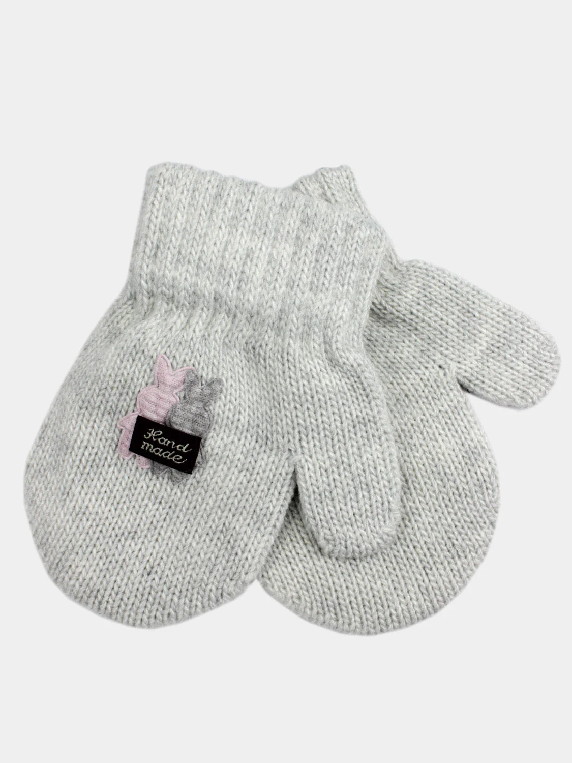 Варежки детские, одинарные, 12р, 1-2 года