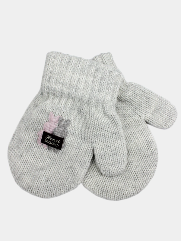 Варежки детские, одинарные, 12р, 1-2 года