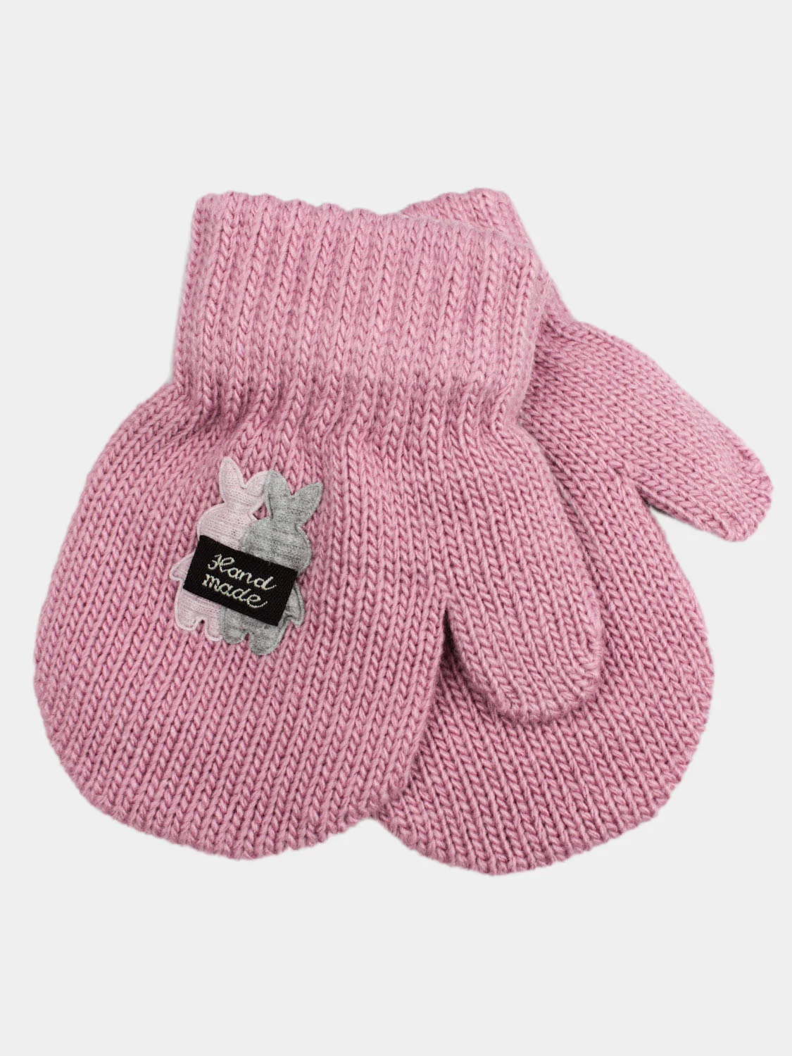 Варежки детские, одинарные, 12р, 1-2 года