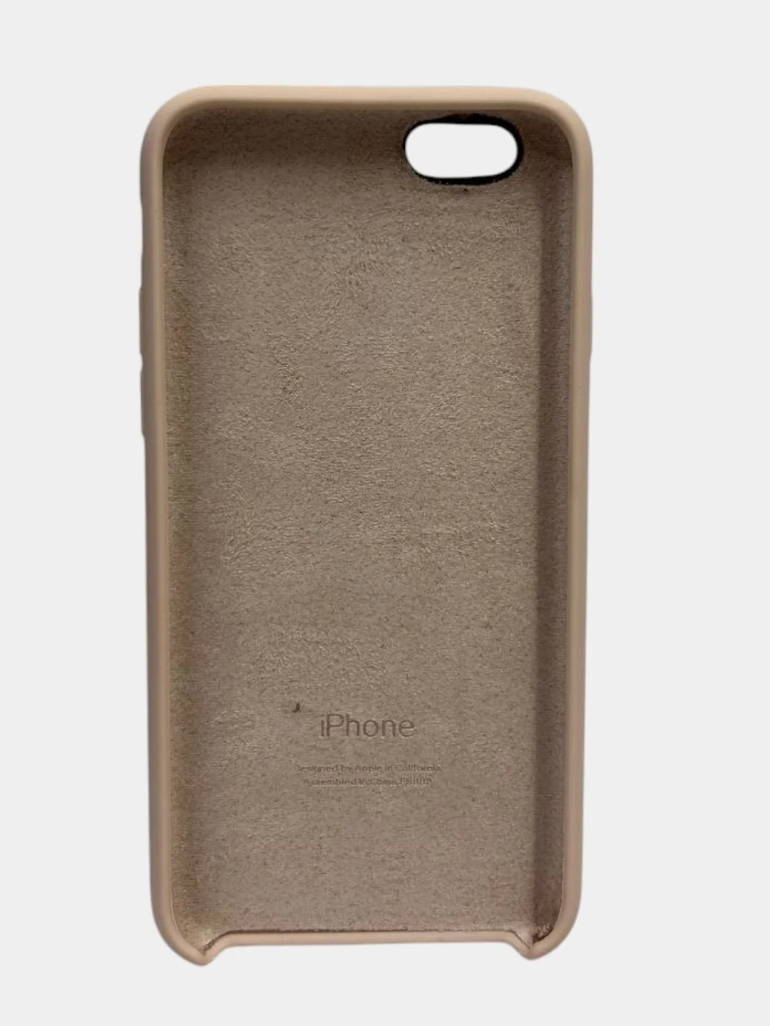 Пудровый чехол iPhone 6/6s Silicone case