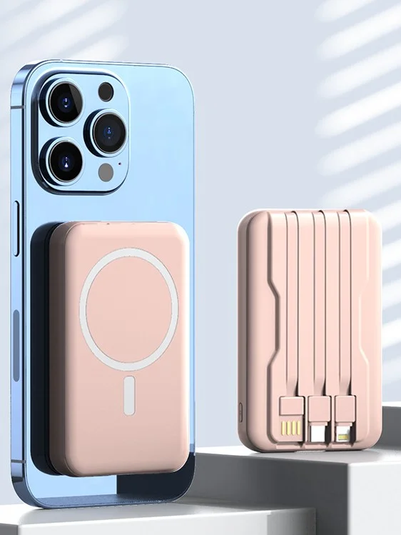 Power Bank Магнитная Беспроводная зарядка Magsafe 10000 mAh