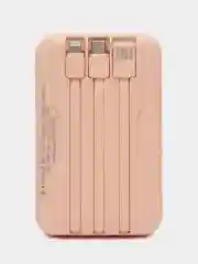 Розовый power Bank Магнитная Беспроводная зарядка Magsafe 10000 mAh