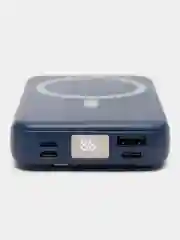 Синий power Bank Магнитная Беспроводная зарядка Magsafe 10000 mAh