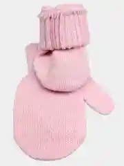 Конфетный варежки детские, одинарные, 12,5 размер, 2-3 года