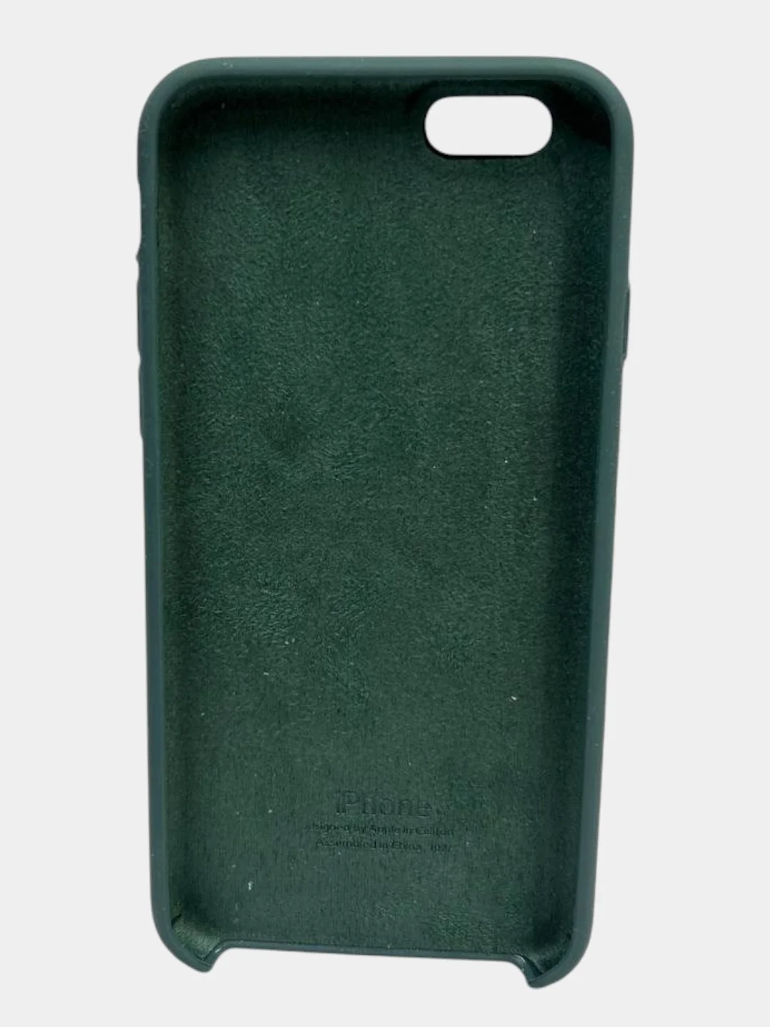 Тёмно-бирюзовый чехол iPhone 6/6s Silicone case