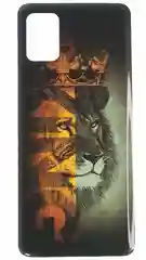 Хром накладка для Samsung A51 с рисунком